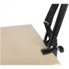Supporto da scrivania a braccio Mackie DB-100 nero per mixer compatti e attrezzatura da studio