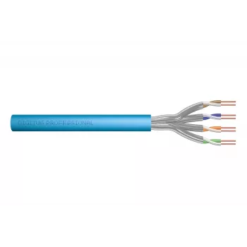 DIGITUS DK-1641-A-VH-1 cavo di installazione Cat. 6A S/FTP, AWG 23/1 filo, LSZH, Eca, 100 m, blu (RAL 5012)