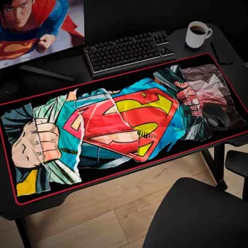 Tappetino mouse gaming Subsonic XXL Supermans Chest