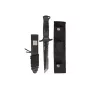 Coltello da combattimento Mil-Tec 2000 — coltello multifunzione, lama in acciaio inox 440A 165 mm, manico e fodero in poliammide rinforzato con fibra di vetro, portacintura in nylon