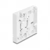 Presa per fibra ottica DeLOCK 2 x SC simplex LC duplex bianco