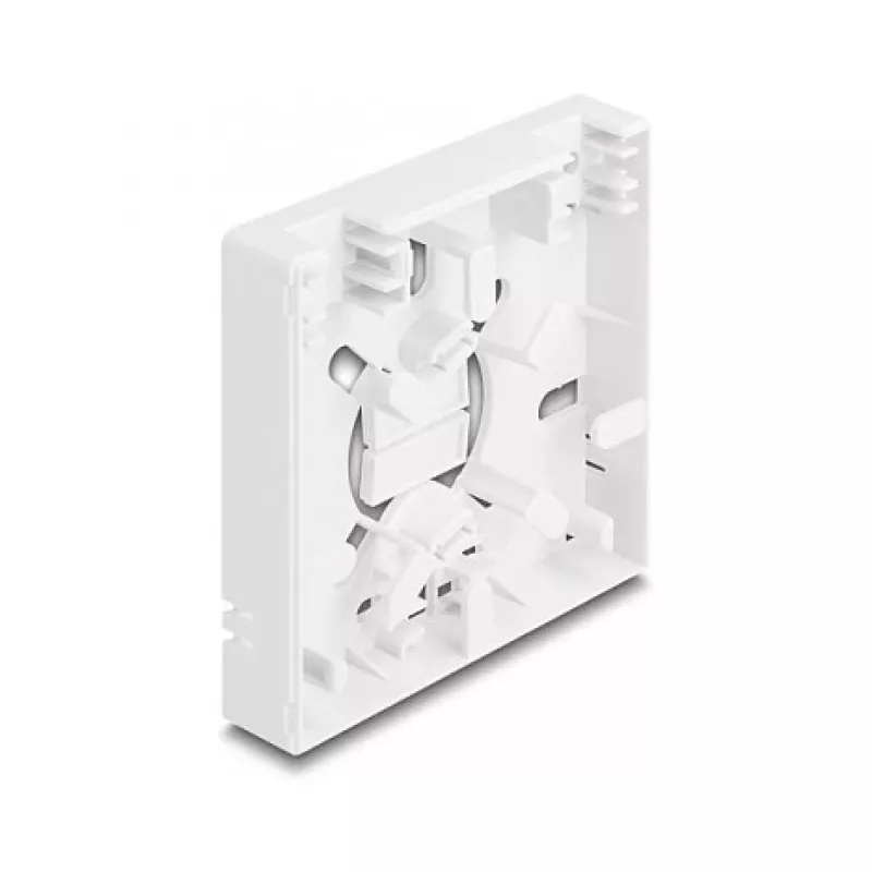Presa per fibra ottica DeLOCK 2 x SC simplex LC duplex bianco
