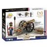 Set di costruzioni artigliere francese con cannone, 97 pezzi
