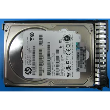 Hewlett Packard Enterprise HPE Dual Port Enterprise - Disco rigido - 450GB - 2.5 SFF (6,4 cm SFF) - 10000 giri/min - con vassoio HP SmartDrive (653956-001)