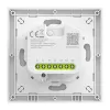 Interruttore smart ZigBee a due canali da parete Sonoff MINI-ZB2GS-E per due circuiti, compatibile con montaggio da incasso/guida DIN