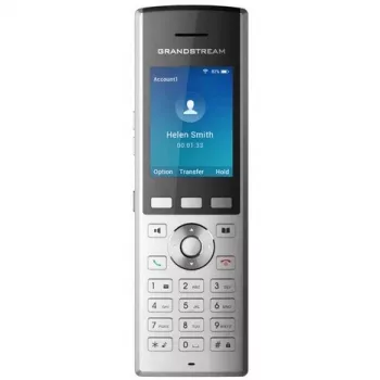 Telefono IP Grandstream Networks WP820 nero argento