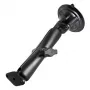 Supporto a doppia sfera con ventosa RAM Mounts Twist-Lock, alluminio, nero