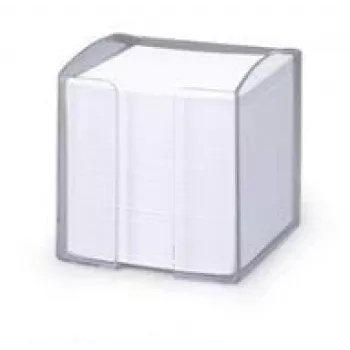 Blocco quadrato trasparente resistente TREND 105x100x100 mm