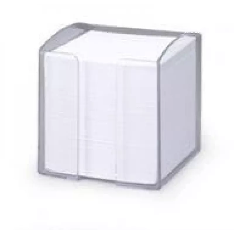 Blocco quadrato trasparente resistente TREND 105x100x100 mm