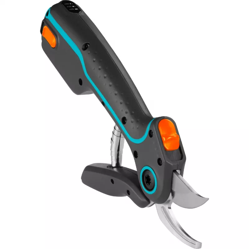 Gardena AssistCut 12222-20 forbici da potatura bypass con assistenza a batteria, nere/verdi