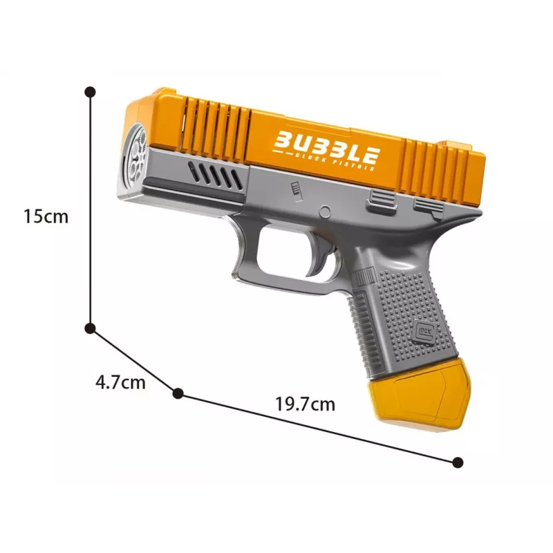 Pistola per bolle con liquido
