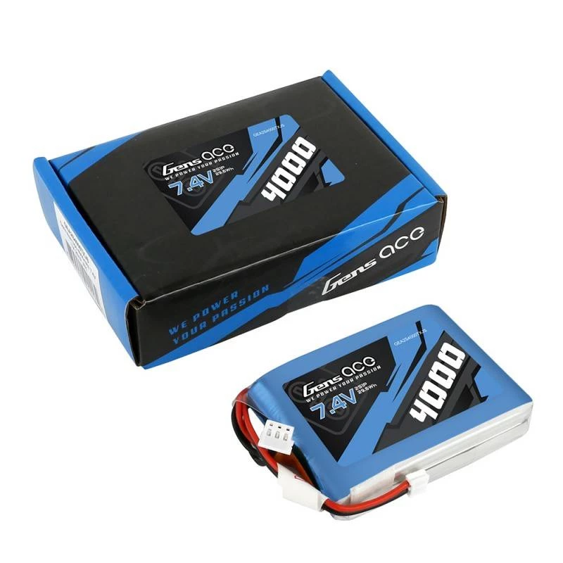 Batteria LiPo Gens Ace 4000mAh 7.4V 1C