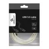 Gembird CCP-USB3-AMCM-6-W cavo USB 3.0, da USB-A a USB-C, 1,8 m, bianco