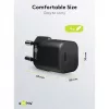 Caricabatterie per dispositivi mobili Goobay 65403 universale nero ricarica rapida AC