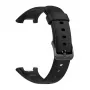 Cinturino in silicone FIXED per Xiaomi Mi Smart Band 7 Pro – nero, regolabile, resistente all'acqua