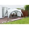 Gazebo Event Shelter, 3,65 x 3,65 m (grigio chiaro/grigio)