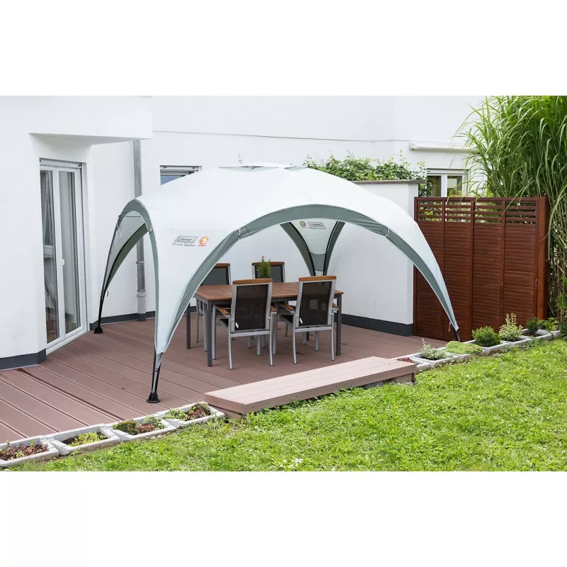 Gazebo Event Shelter, 3,65 x 3,65 m (grigio chiaro/grigio)