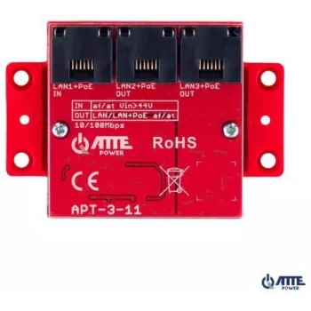 ATTE APT-3-11 switch PoE a 3 porte 10/100Mbps, extender