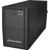 BlueWalker PowerWalker VI 650 SH IEC UPS, 650 VA (0,65 kVA), 360 W, 4 prese, 7 Ah, USB, 220-240 V, nero