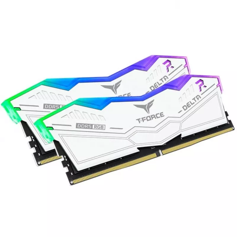 DIMM 64 GB DDR5-6000 (2x 32 GB) Dual-Kit, memoria bianco, FF4D564G6000HC38ADC01, Delta RGB, INTEL XMP