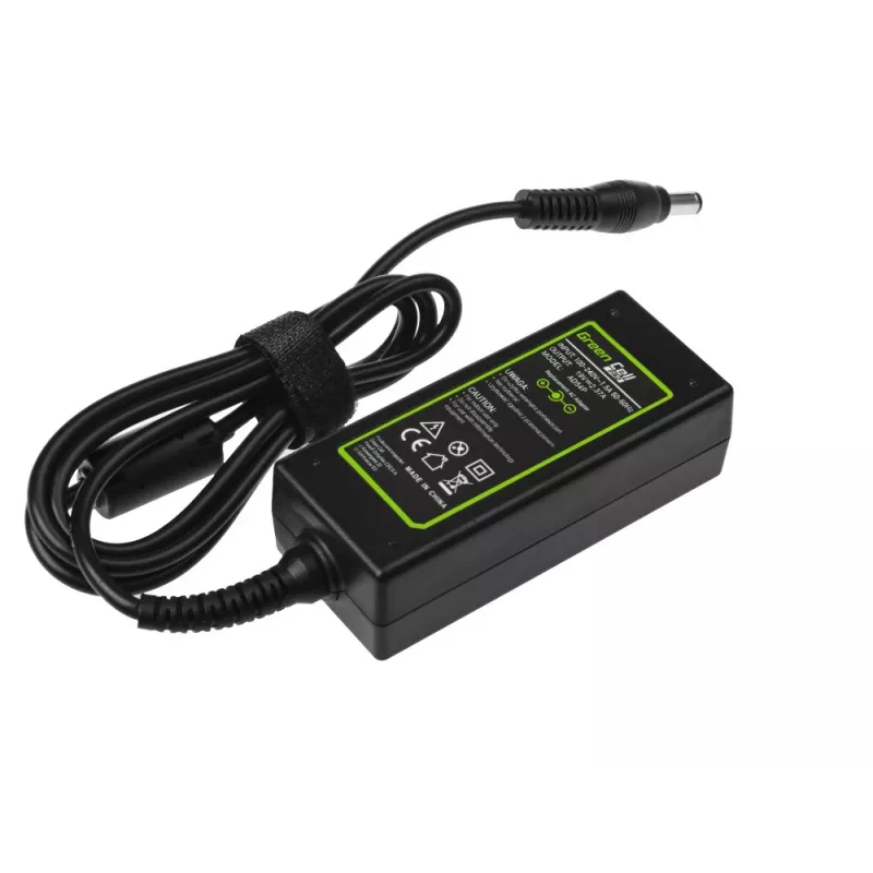 Alimentatore Green Cell AD54P/Toshiba Satellite 19V 2.37A 45 W nero