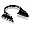 Thermaltake cavo riser PCI-E 4.0 doppio 90 gradi, 40 cm, nero