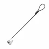 DICOTA D32068 lucchetto a cavo universale mini per notebook, 0,3 m, 3 teste intercambiabili, argento