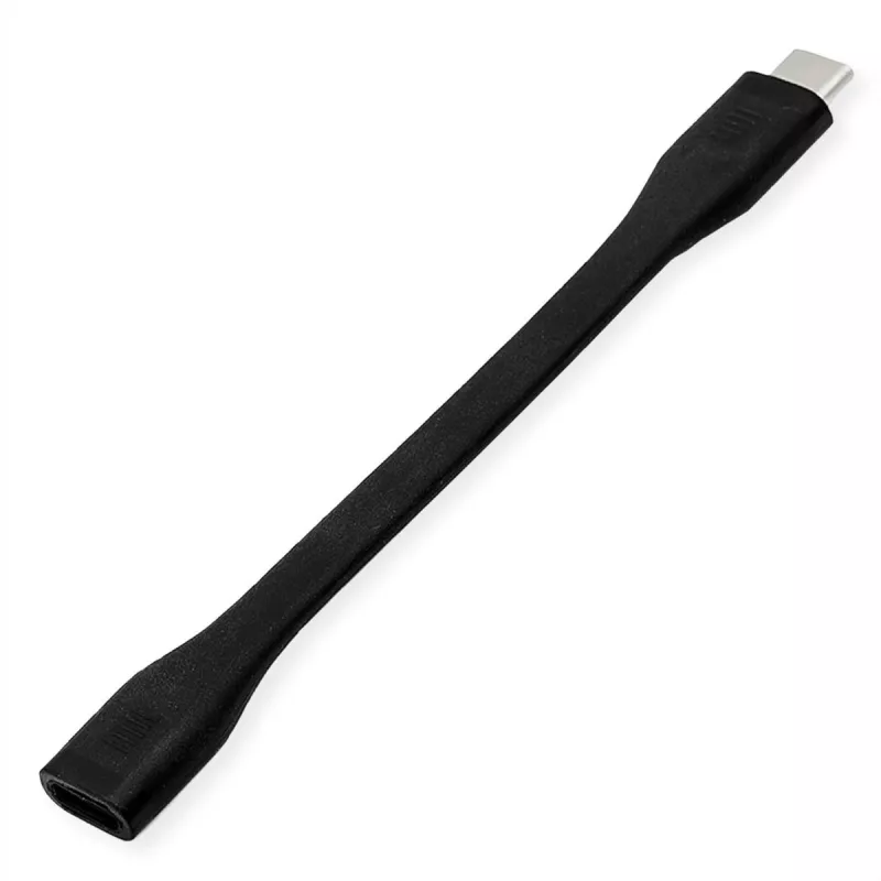 Adattatore per cavo ROLINE USB4 Gen3x2 40Gbit/C-C ST/BU piatto – cavo – digitale/dati