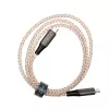 Cavo di ricarica USB-C su USB-C FIXED FIXDLED-CC-RA con supporto PD e lunghezza fissa, LED arcobaleno integrato