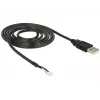 Cavo per fotocamera DeLOCK 95986 1,5 m nero