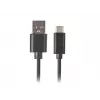 Cavo USB 2.0 LANBERG CA-USBO-20CU-0010-BK — USB A su USB C, 1 m, nero, 480 Mbit/s