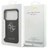 GUESS | Hardcase 4G | Back cover | iPhone 17 Pro Max | Apple | pelle ecologica/PC/plastica/TPU | nero