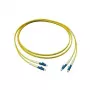 GoodConnections Cavo patch fibra ottica duplex OS2 (singlemode, 9/125) LC/LC, LSZH, polarità reversibile, 20 m
