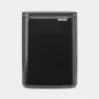 Pattumiera BRABANTIA BO 7 L nero opaco modello 222900, capacità 7 L, con pedale