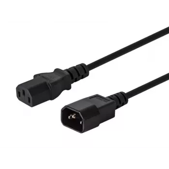 Cavo SAVIO CL-99 (C14 / IEC C14 / IEC 320 C14 M - C13 F; 1,2 m; colore nero)