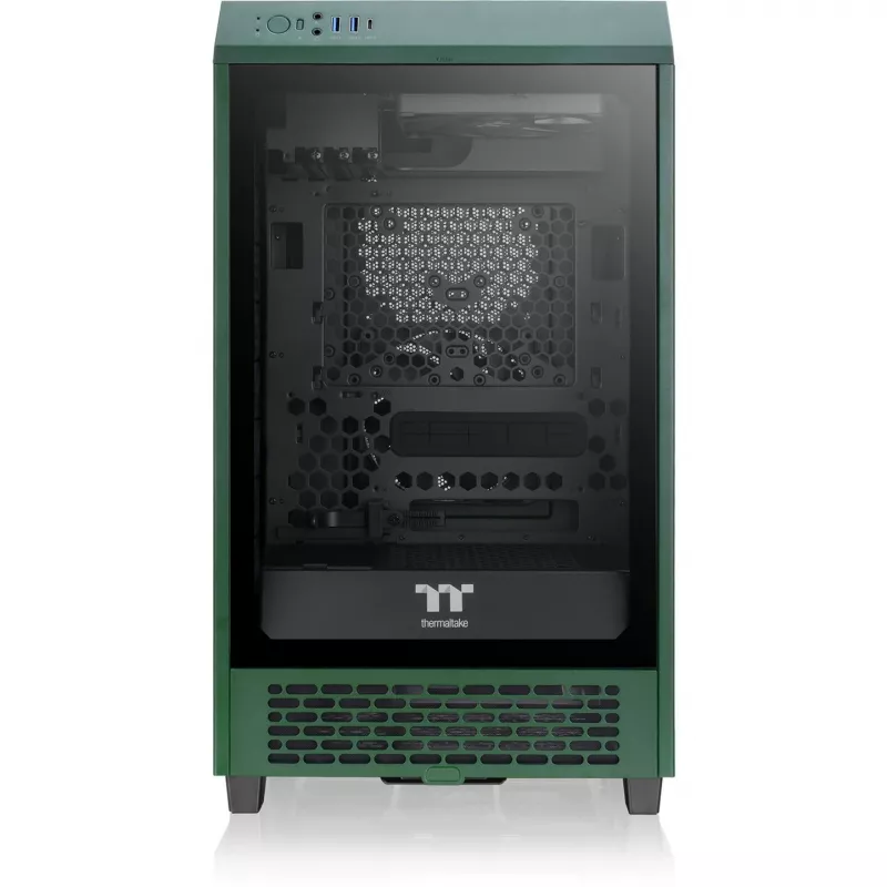 The Tower 200, Case a torre Verde scuro, vetro temperato
