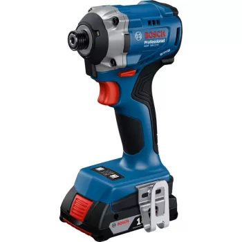 Avvitatore a impulsi a batteria Bosch GDR 18V-215 con 2 batterie da 4,0Ah