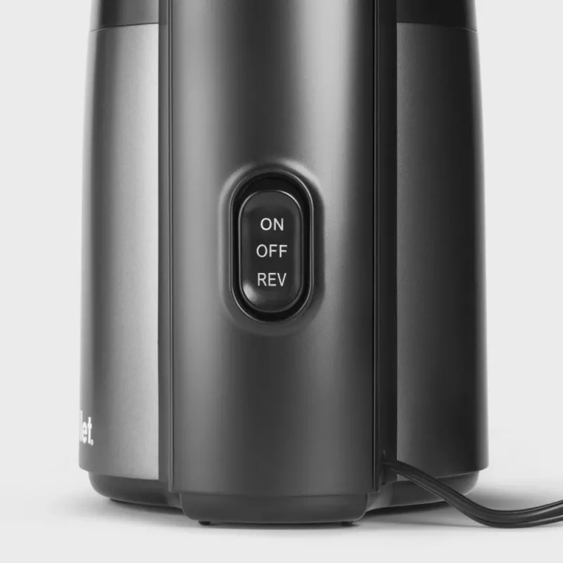 Slow Juicer NBJ500, spremiagrumi grigio/nero, 150 Watt