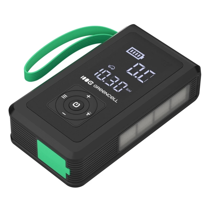 Avviatore di emergenza Green Cell PowerBoost Air con compressore, 8000 mAh, 1000 A (CJSGC03)