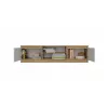 MALWA 140 mobile TV, rovere artisan/cashmere