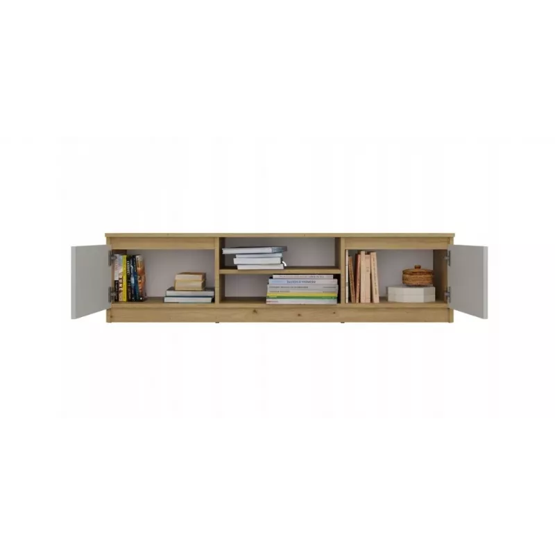 MALWA 140 mobile TV, rovere artisan/cashmere