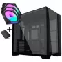 Lian Li O11 Vision Compact bundle case PC + 3x ventole UNI FAN SL-INF 120 Reverse Blade - nero