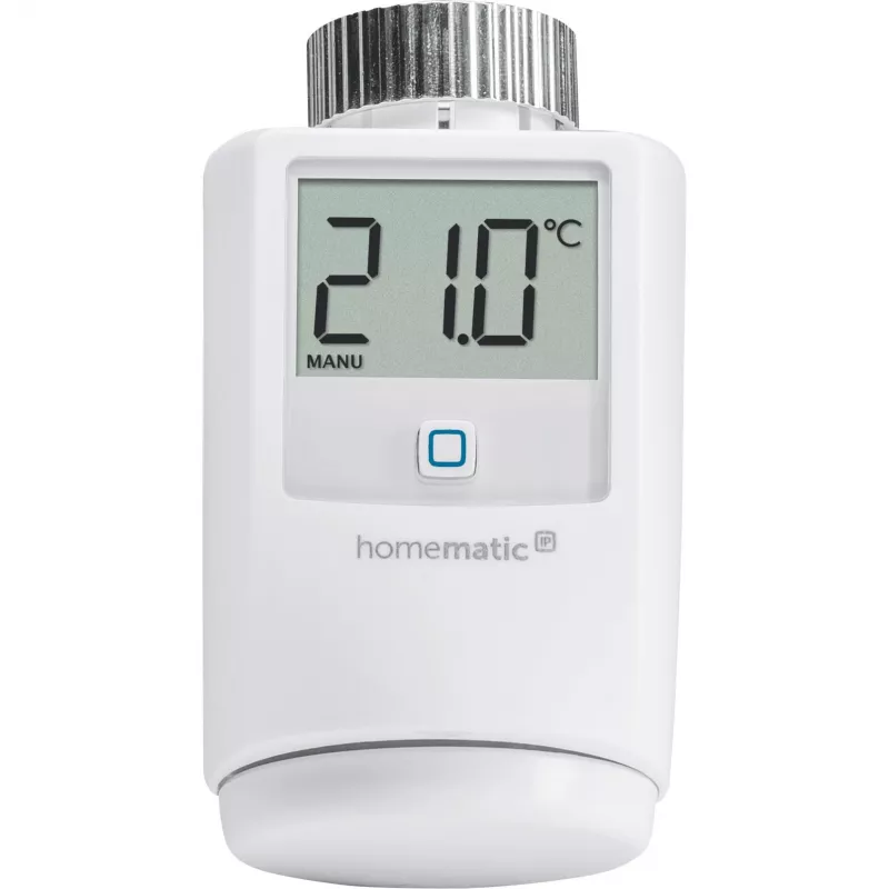 eQ-3 AG Homematic IP HMIP-eTRV, RF, 868,3 MHz, bianco, M30 x 1,5, IP20, digitale