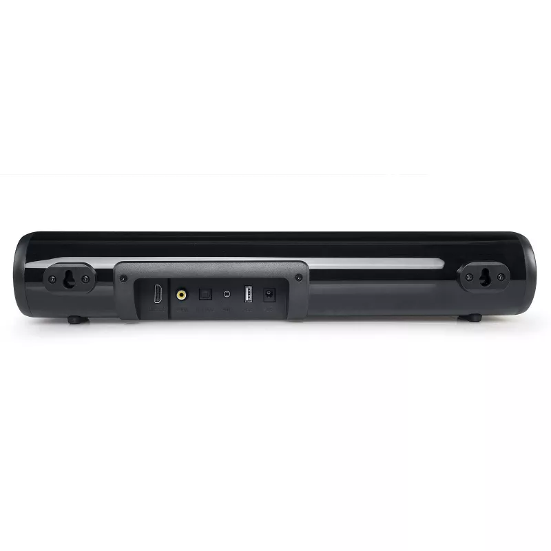 Muse M-1580SBT soundbar per TV con Bluetooth, 80 W, HDMI, ottico, USB, ingresso AUX, nero lucido