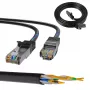 Extralink cavo patch LAN Cat.5e FTP 3m, cavo di rete in rame