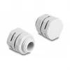 DeLOCK tappo di ventilazione M12 grigio 2 pz poliammide 8 mm
