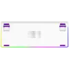 LORGAR KBP70TKLW, tastiera da gaming meccanica TKL wireless Pro, bianco, layout EN