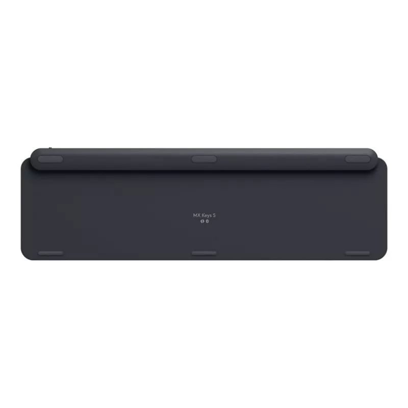 Tastiera Logitech MX Keys S RF Wireless + Bluetooth QWERTZ svizzero grafite (920-011571)