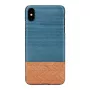 Custodia per smartphone man and wood per iPhone XS Max — Denim nero