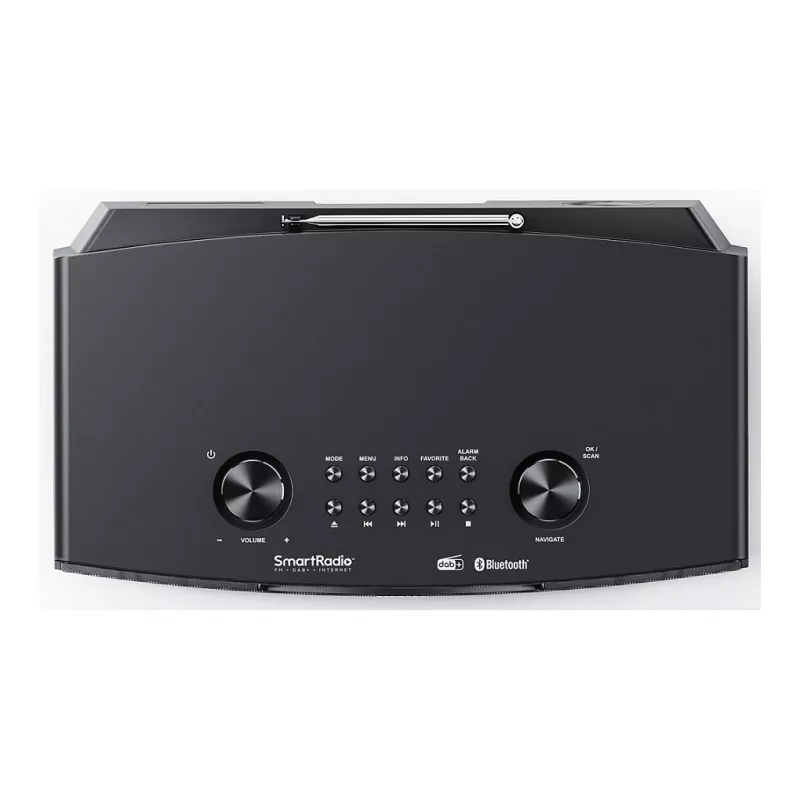 JVC Kenwood Electronics CR-ST700SCD-B - Internet - digitale - DAB+ - FM - 87,5 - 108 MHz - 174.928 - 239.2 MHz - 43 W